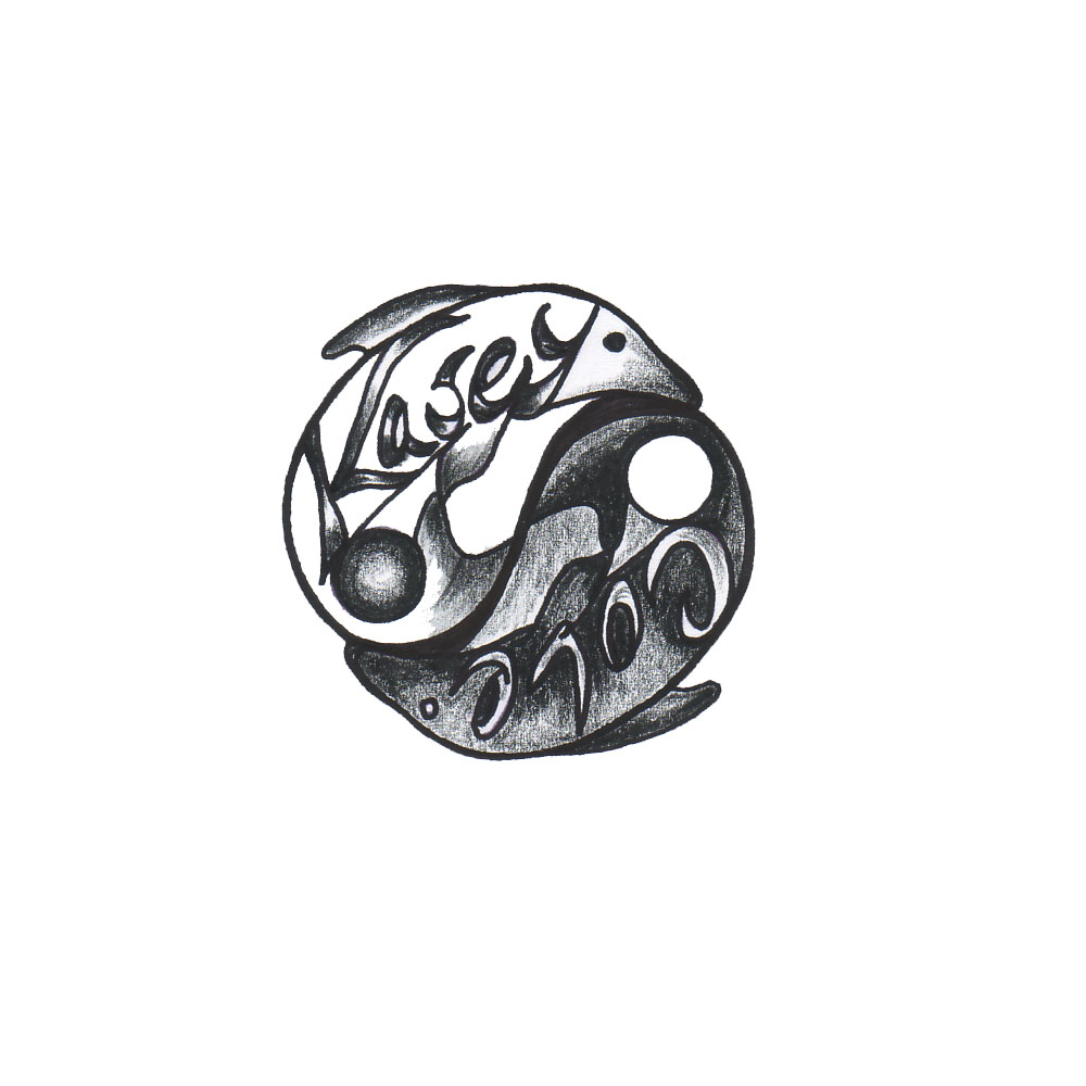 Татуировки инь янь для мужчин эскизы