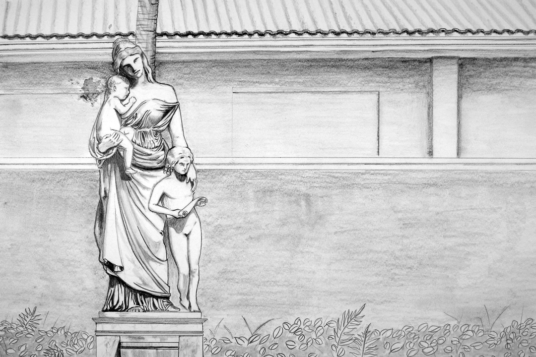 BYUH Drawing: Statue - Final BYUH Drawing: Statue - Final