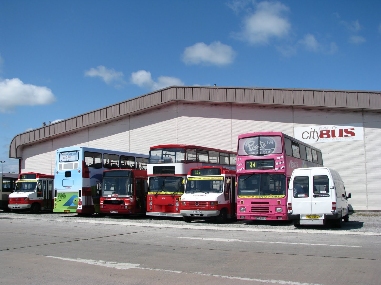 Public Transport Of The Plymouth Area: Death Row at Citybus