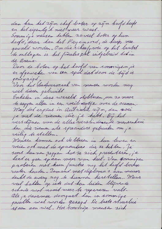 Het gedrag van primaten geschreven blz 7