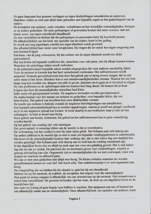 Ons denken en handelen blz 3