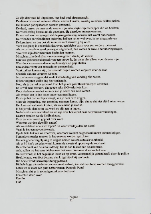 Het gedrag van primaten blz 11