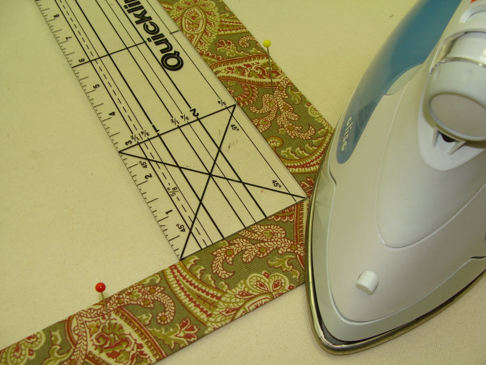 Rowley Company: How-To: Inset Banding with a Mitered Corner