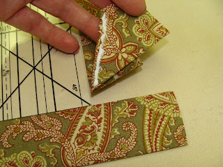 Rowley Company: How-To: Inset Banding with a Mitered Corner