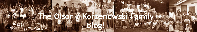 The Olson / Korzenowski Family Blog