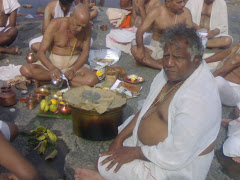 Subhas Acharya performing Puja