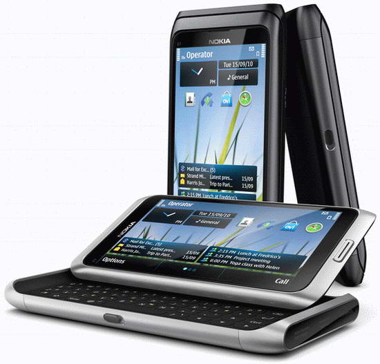 Nokia E7 en enero de 2011
