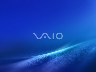 wallpapers vaio. VAIO Wallpaper 2008 - Blue