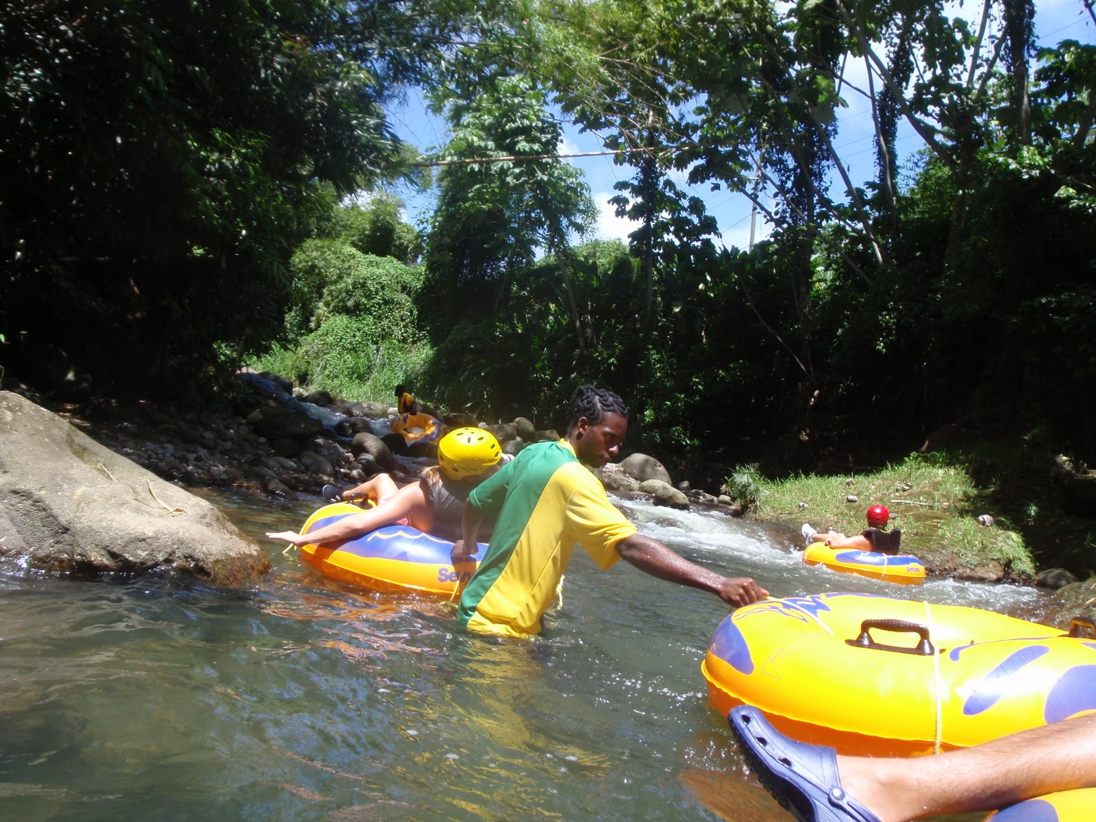 Somewhere, Beyond the Sea River Tubing on the Balthazar River!