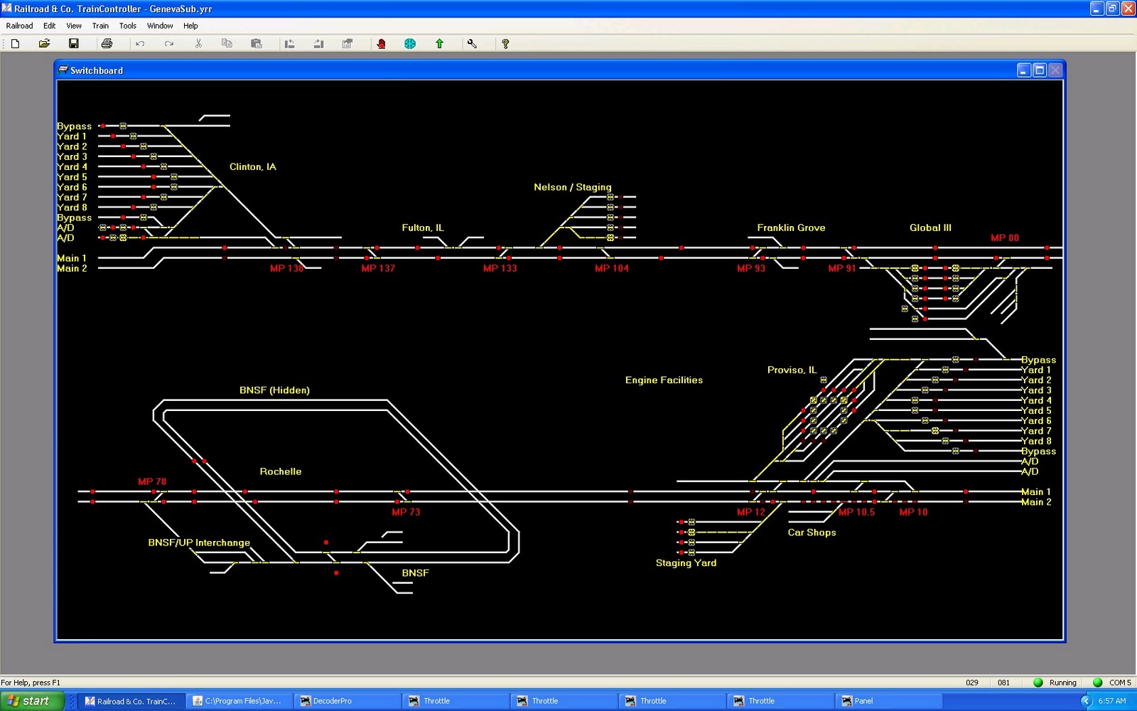 N Scale Union Pacific Railroad Class I Midwest Model Railroading
