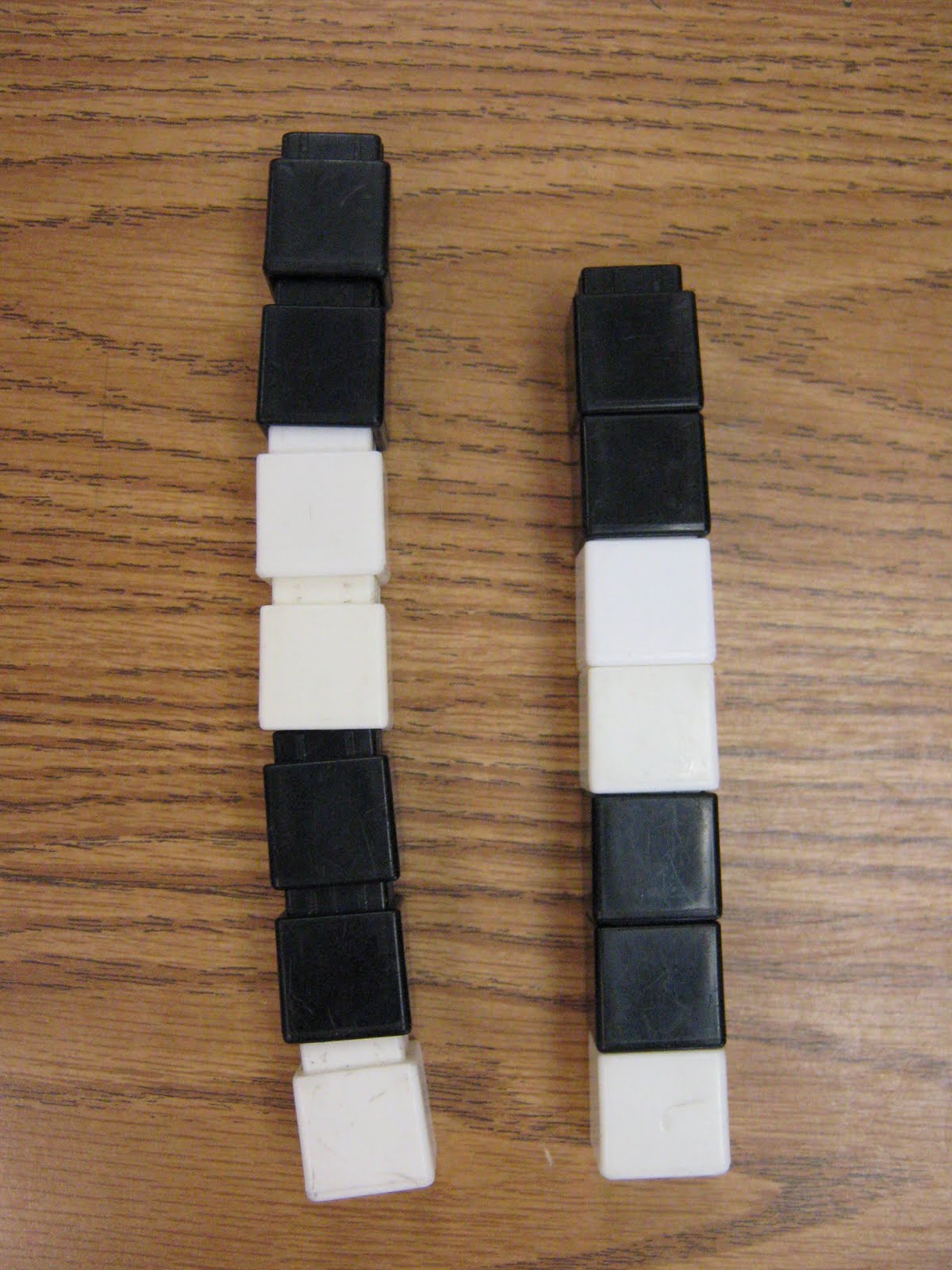 Measuring with cubes