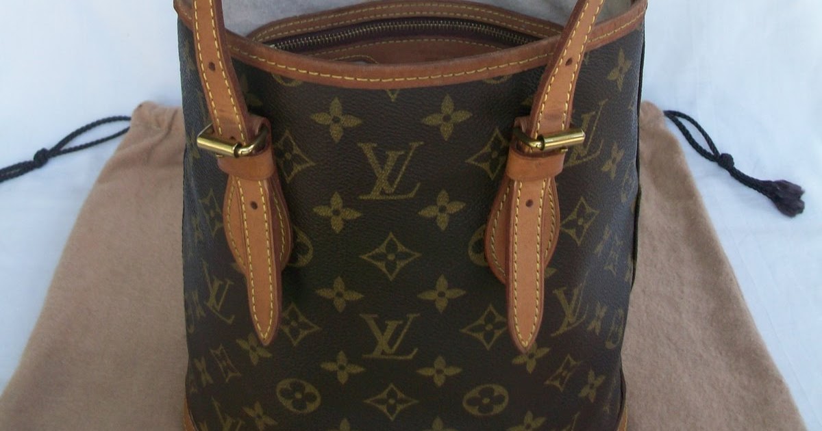 I Love Branded: Louis Vuitton Petit Bucket Bag (SOLD)