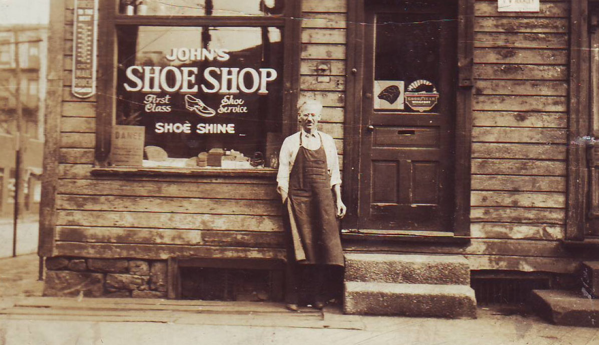Vintage Johnstown John's Shoe Repair Cambria City