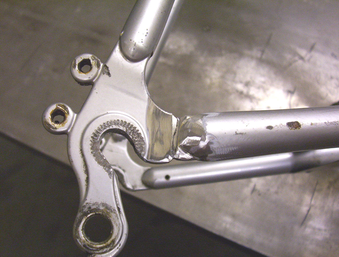 Welding Repairs & Fabrications: Bicycle frame repair