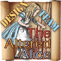 Past Design Team Member For The Altered Alice Blog