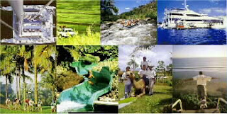  mount streams in addition to tropical pelting forests on your ain Influenza A virus subtype H5N1 Bali Travel Destinations Attractions Map: Adventure Activities inwards Bali