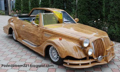 kenderaan dari kayu 