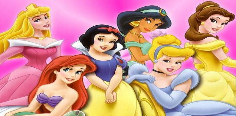 Princesas de Disney, Ariel, Aurora, Cenicienta, Mulán, Pocahontas, Blancanieves, Bella