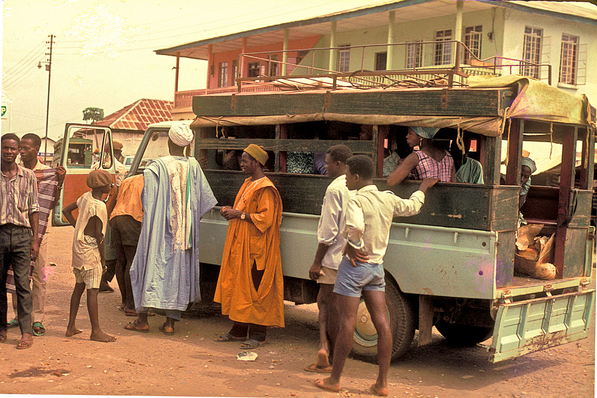 public transport at Kenema