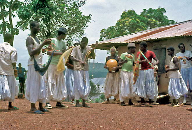 Fula musicians at Kenema