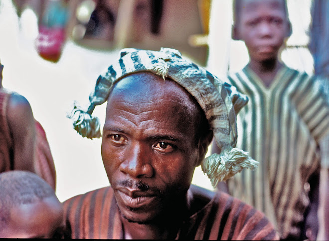 Kuranko man with cap - village of Sokurella near Bintimani