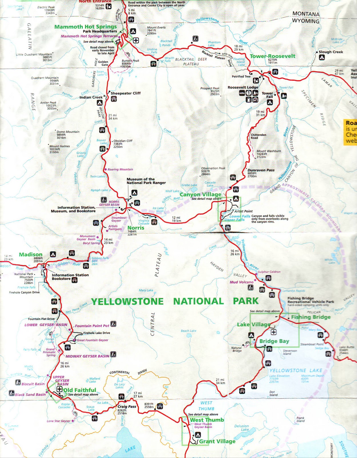 Lowther's 2010/2011 trip: Yellowstone National Park (23-35)