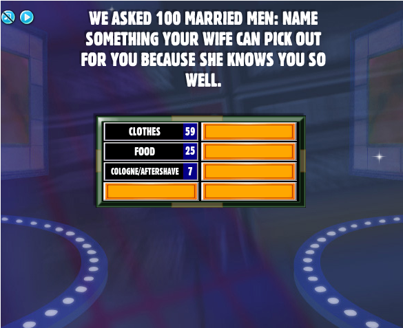 Facebook Family Feud Cheats: We asked 100 married men ...