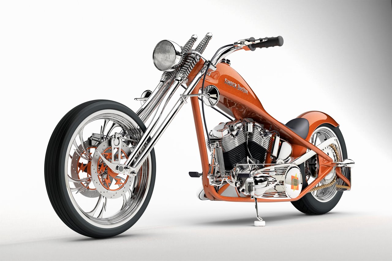 red chopper motorcycles