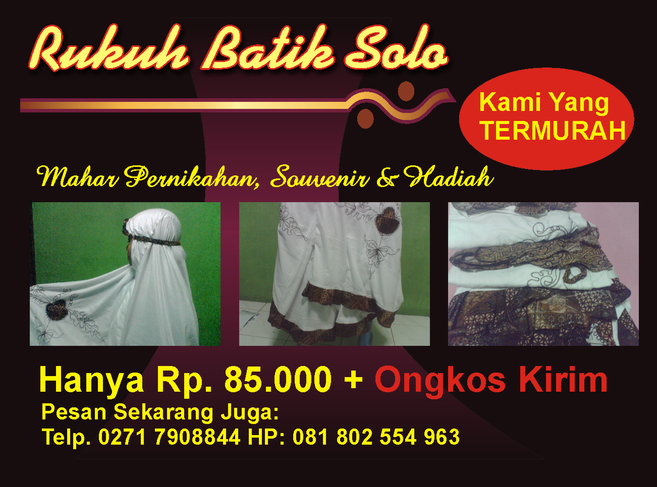 Rukuh Murah BATIK SOLO
