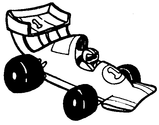 free cartoon race car clipart - photo #15
