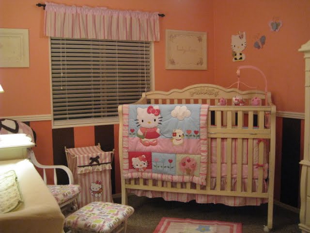 hello kitty nursery decor