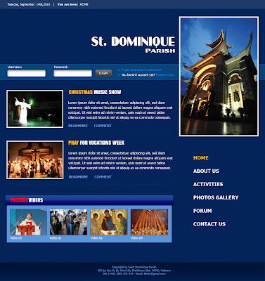 Saint Dominique Parish - Church News Template Saint Dominique Parish - Church News Template