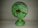 Mini tin wind up fan
