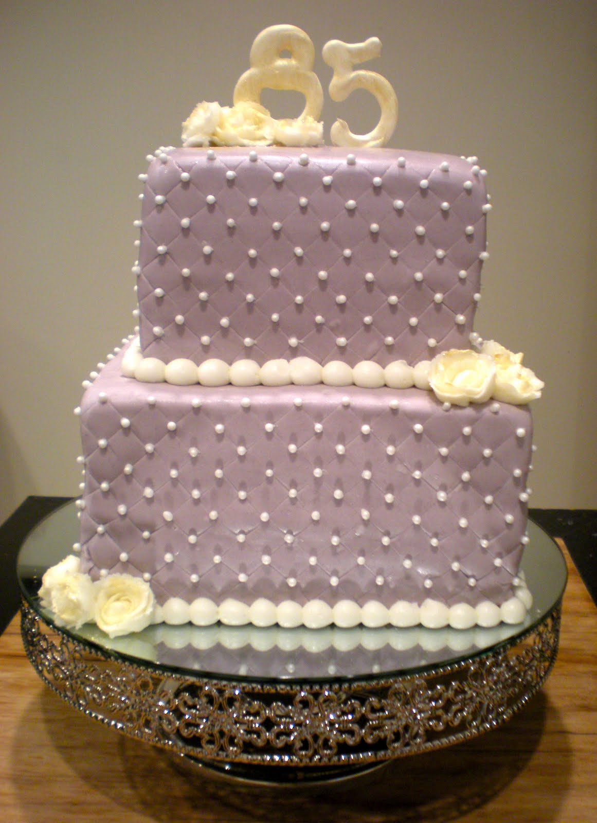 Chandelier Cakes by Natalie Peterson 85th Birthday Cake for my Cute