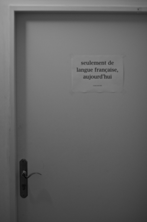 Wednesday Doorway - Langue Française
