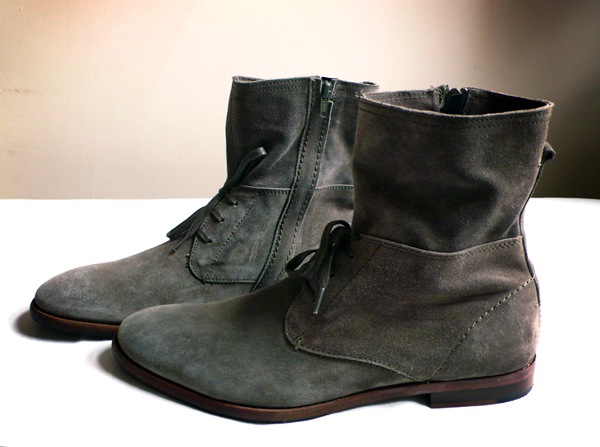 What's he wearing?: my new shoes, Zara suede zip up boots