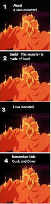 'Its grip is like a molten oven' --Superman