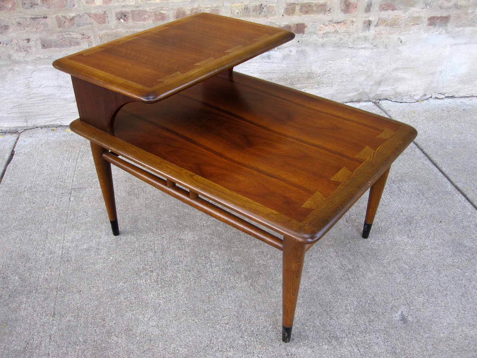 circa midcentury 'lane' acclaim step end table