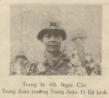 Trung tá Hồ Ngọc Cẩn, Trung đoàn trưởng Trung đoàn 15 Bộ Binh