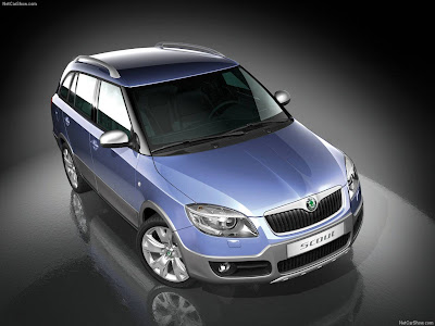 Škoda Fabia Scout concepto se basa en el nuevo Fabia Combi y tiene una serie 