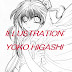Yoko Higashi Line Illustration10