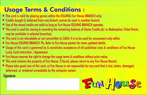 at the back of ic card