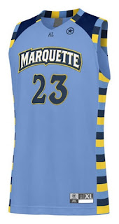 navy blue and baby blue jersey