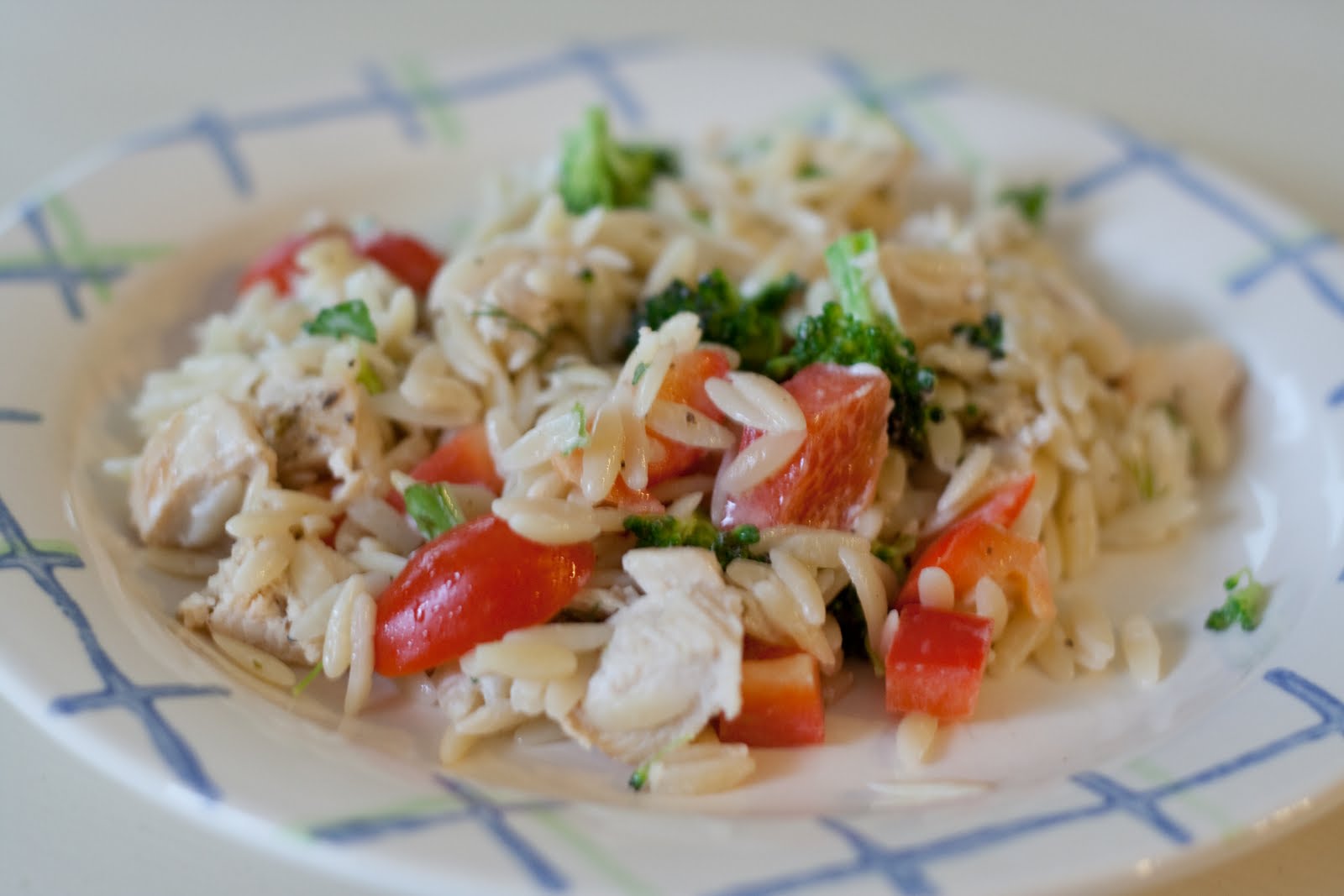 The Fresh Princess of Bon Air Weekly Recipe Chicken Orzo Salad with