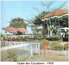 UM RECANTO DO JARDIM DO CLUBE DOS CAÇADORES - 1970.