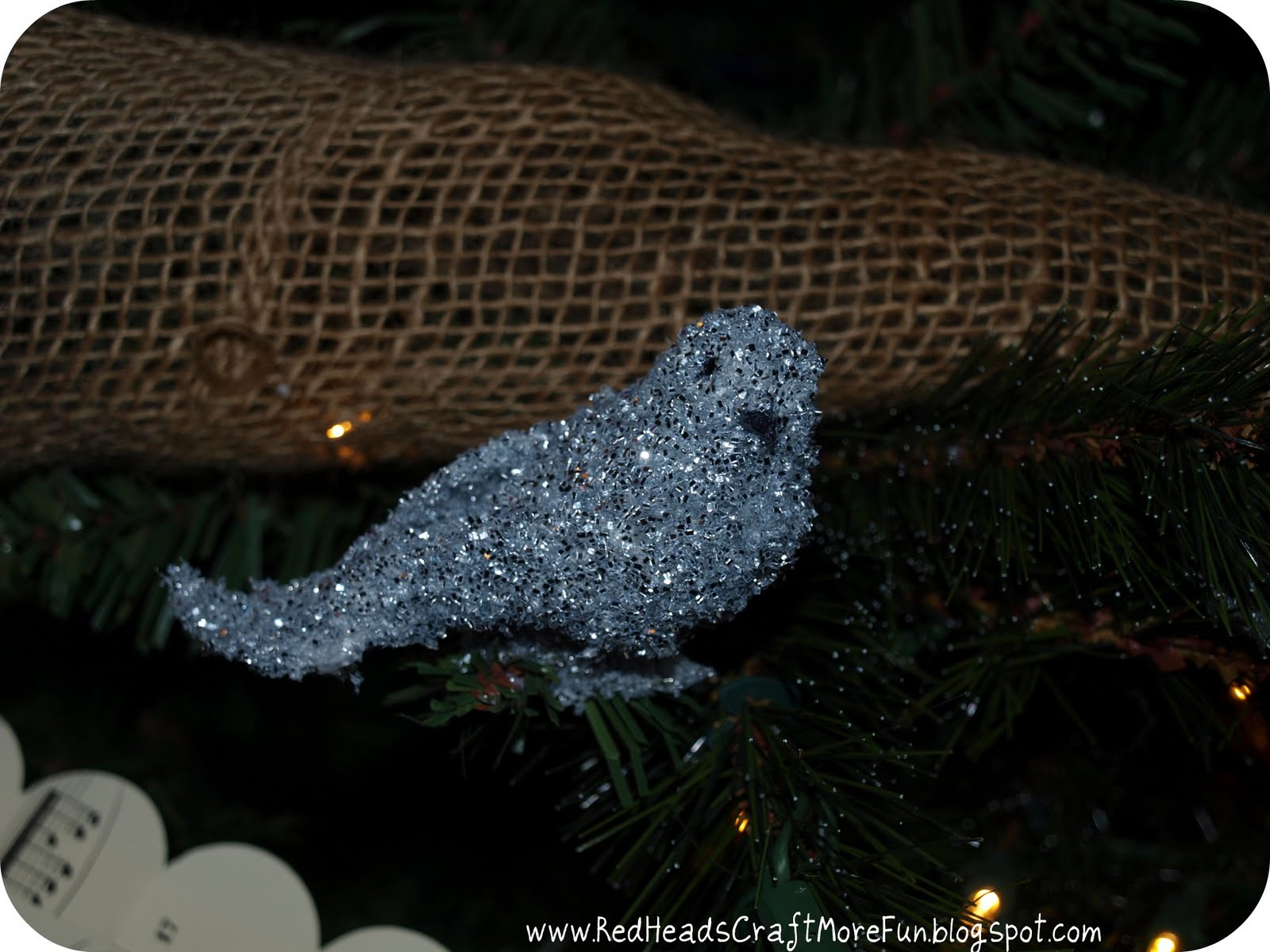 Red Heads Craft More Fun PB Glitter Birds