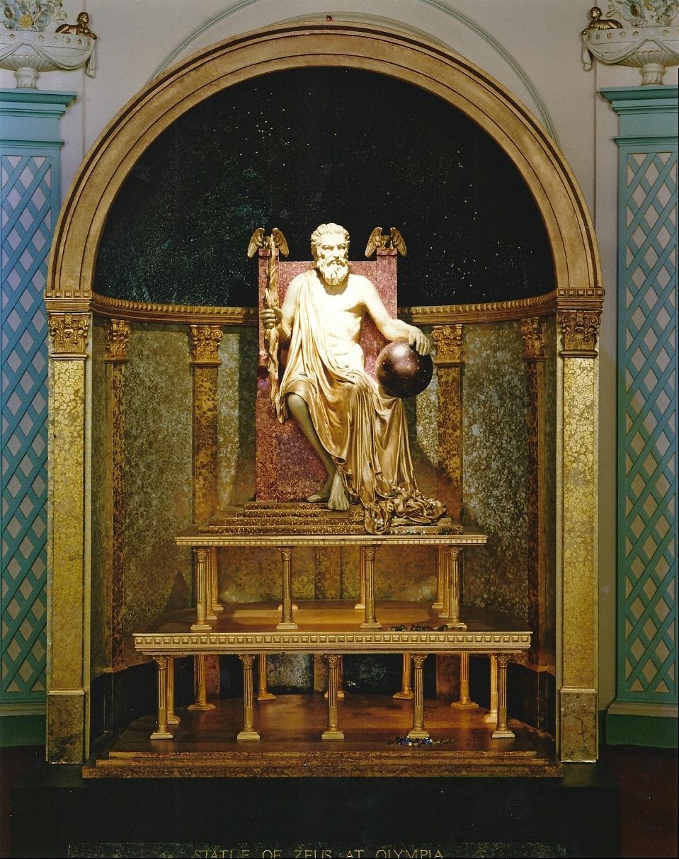 Statue Of Zeus At Olympia statue-of-zeus-at-olympia