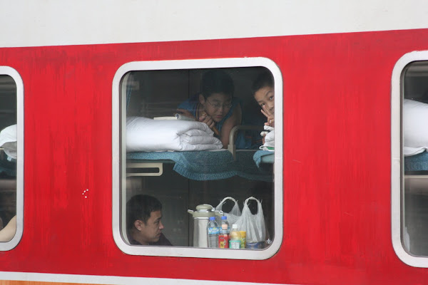 2008, China, Inner Mongolia, Rosie O'Neill, train, travel
