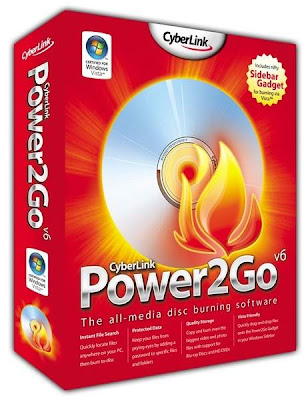cyberlink power2go 8 label