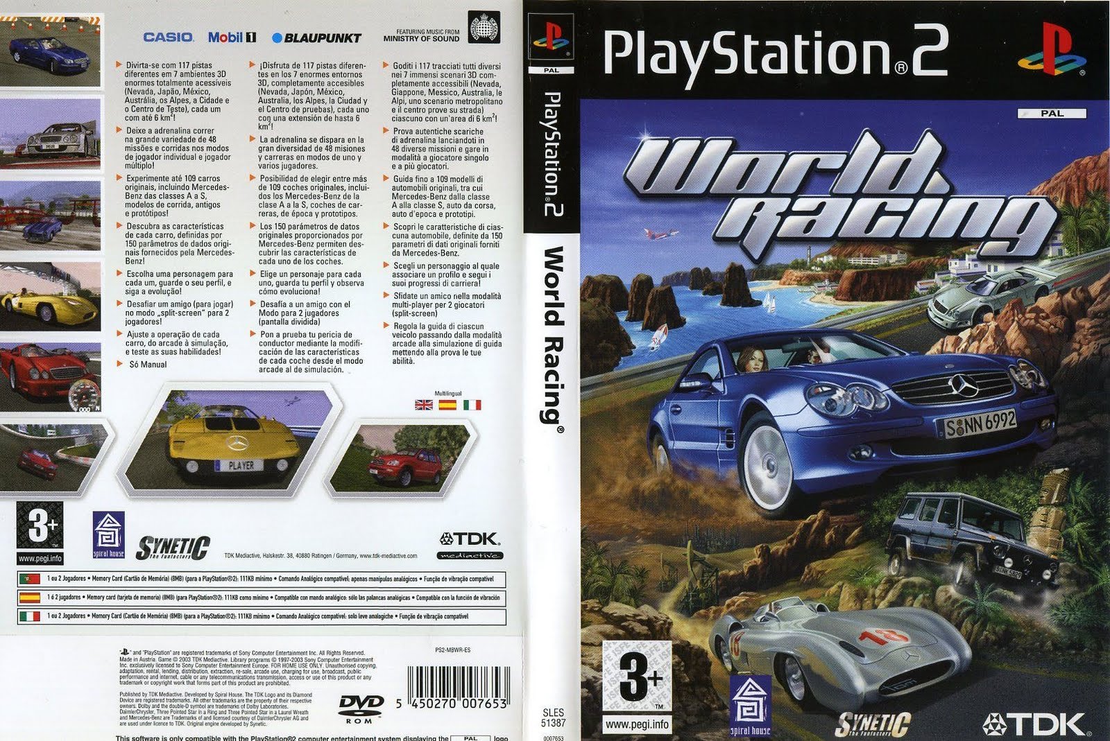Video Club de los Valles Juegos PS2: WORLD RACING